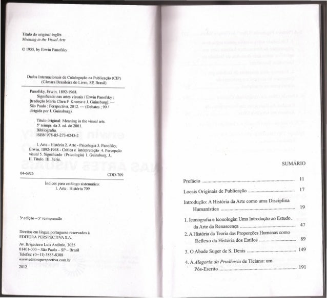 Erwin Panofsky Pdf